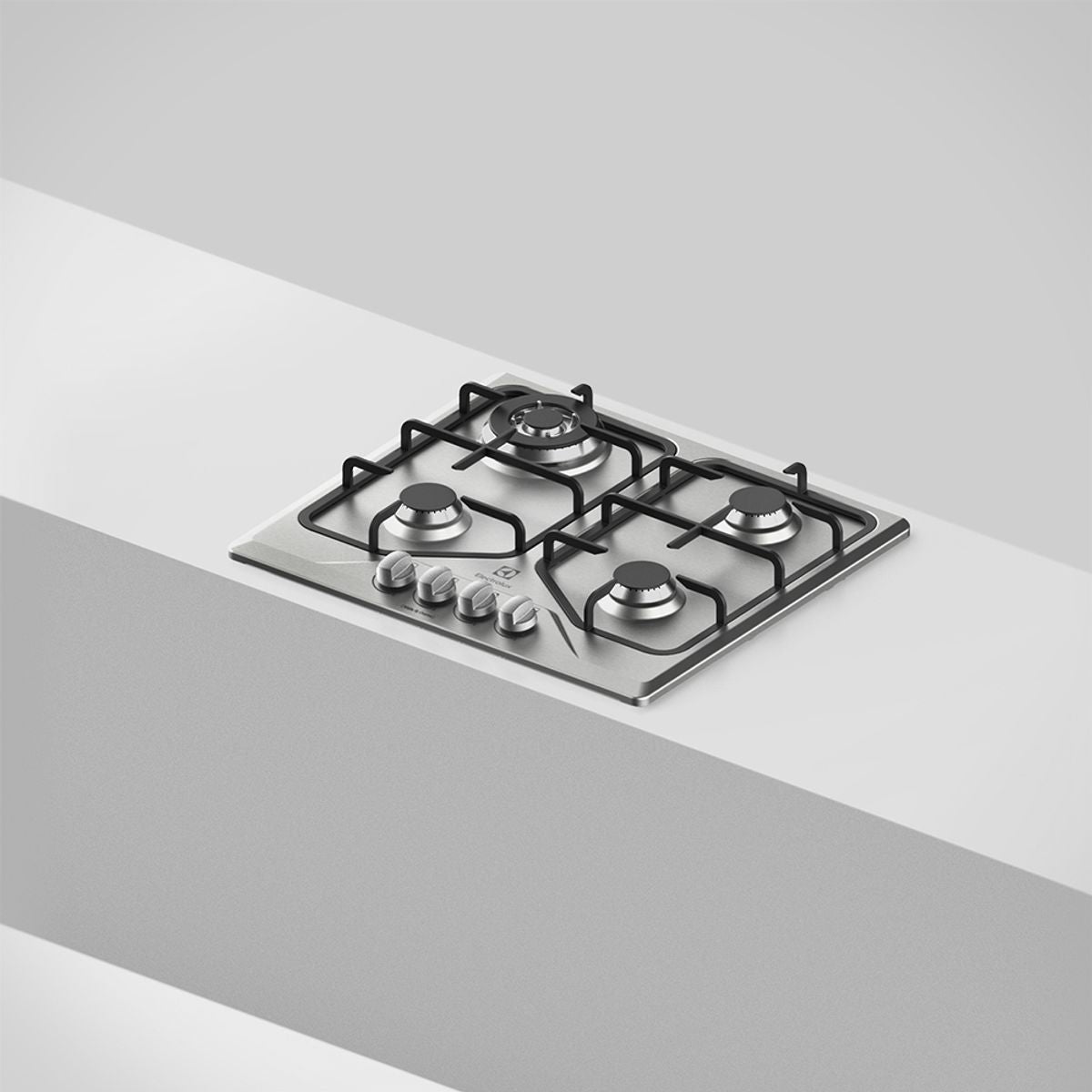 Cooktop à Gás Electrolux 4 Bocas GT60X Tripla Chama Mesa Inox Bivolt