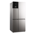 Refrigerador Electrolux 581L IQ8S Multidoor Inverter Experience com Flexispace Inox Look 220V