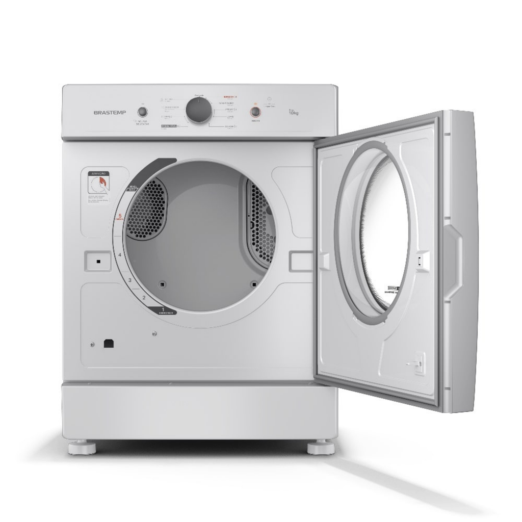 Conjunto Brastemp Lavadora de Roupas 14kg Advanced BWF14AB + Secadora Piso 10kg BSR10BB 220V