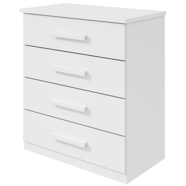 Cômoda Baião Lopas 4 Gavetas Branco