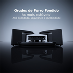Cooktop a Gás Electrolux 5 Bocas KE5PS Pro Series Multi Chama Preto Bivolt