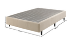 Base Para Colchão Excellence Casal Ecoflex 138x188x25cm Bege