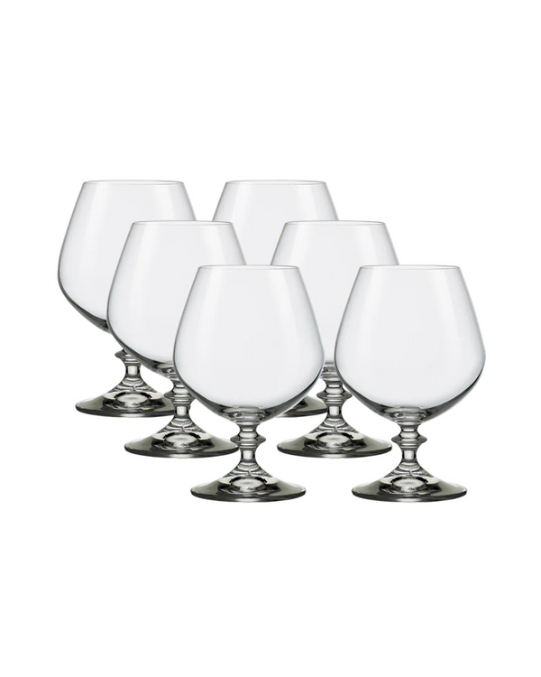 Jogo de 6 Taças Angela Full-Fit em Cristal Ecológico 400ml