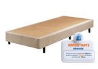 Base Para Colchão High Spring Ecoflex 79x198x25cm Bege