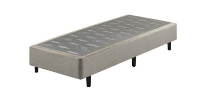 Base Para Colchão Ecoline D-40 Solteiro Queen Ecoflex 96x203x25cm Cinza