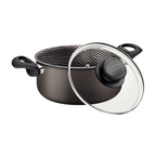 Panela Caçarola Tramontina Paris 24cm Chumbo