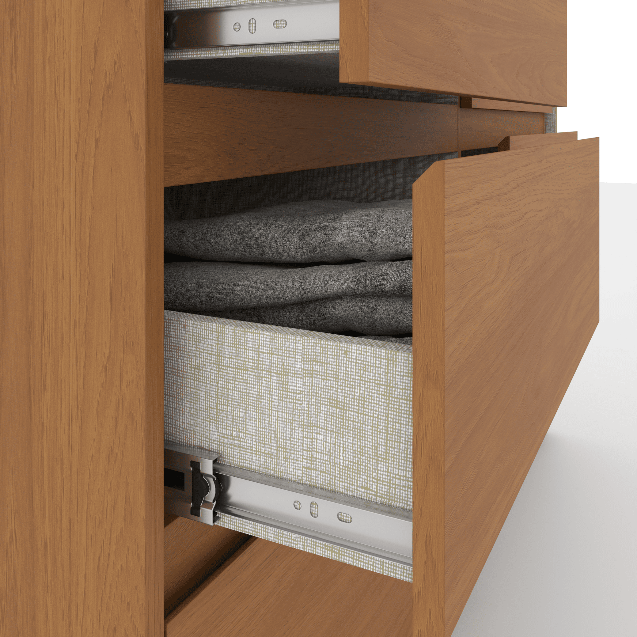 Cômoda Ravenna Henn 129cm 6 Gavetas Cinamomo