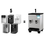Bebedouro de Água Industrial Unimax 10L Bancada Inox 220V