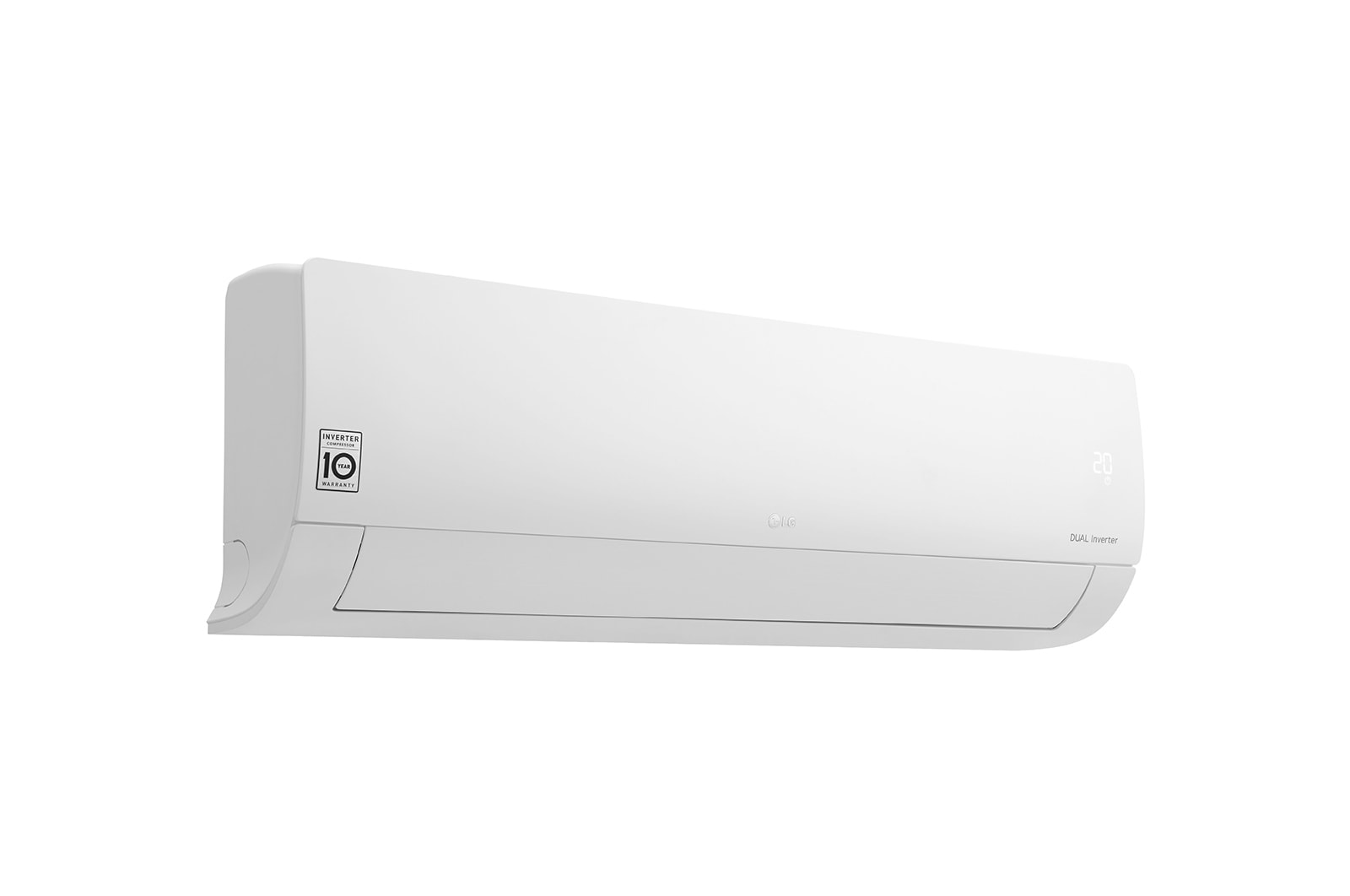 Ar Condicionado Split LG 12.000 BTUs S4-Q12JA3A5 Dual Inverter Compact Frio Branco 220V