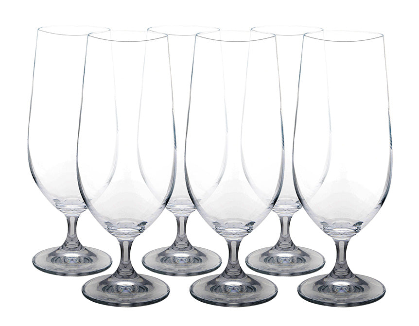 Jogo de 6 Taças Ricaelle Beer Gastro 380ml Incolor