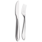 Faqueiro Lyon Brinox em Aço Inoxidável 24 Peças Inox