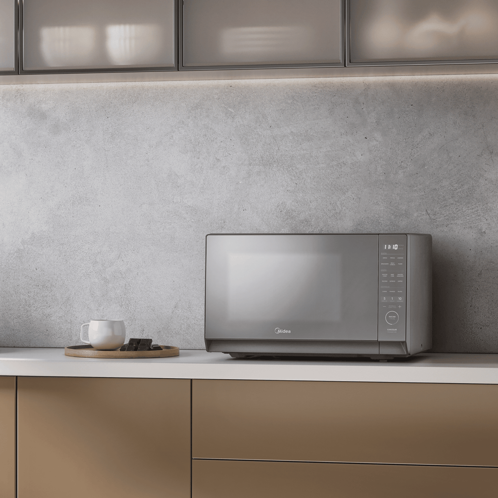 Micro-ondas Midea 35L MasterCook Espelhado 220V