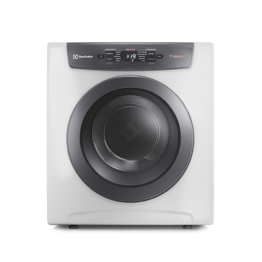 Conjunto Electrolux Lavadora de Roupas 17kg Essential Care LED17 + Secadora Piso e Parede 11kg SVB11 220V