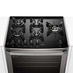 Fogão de Embutir 5 Bocas Experience FE5EC Electrolux Cinza Mesa de Vidro Grill PerfectCook 220V