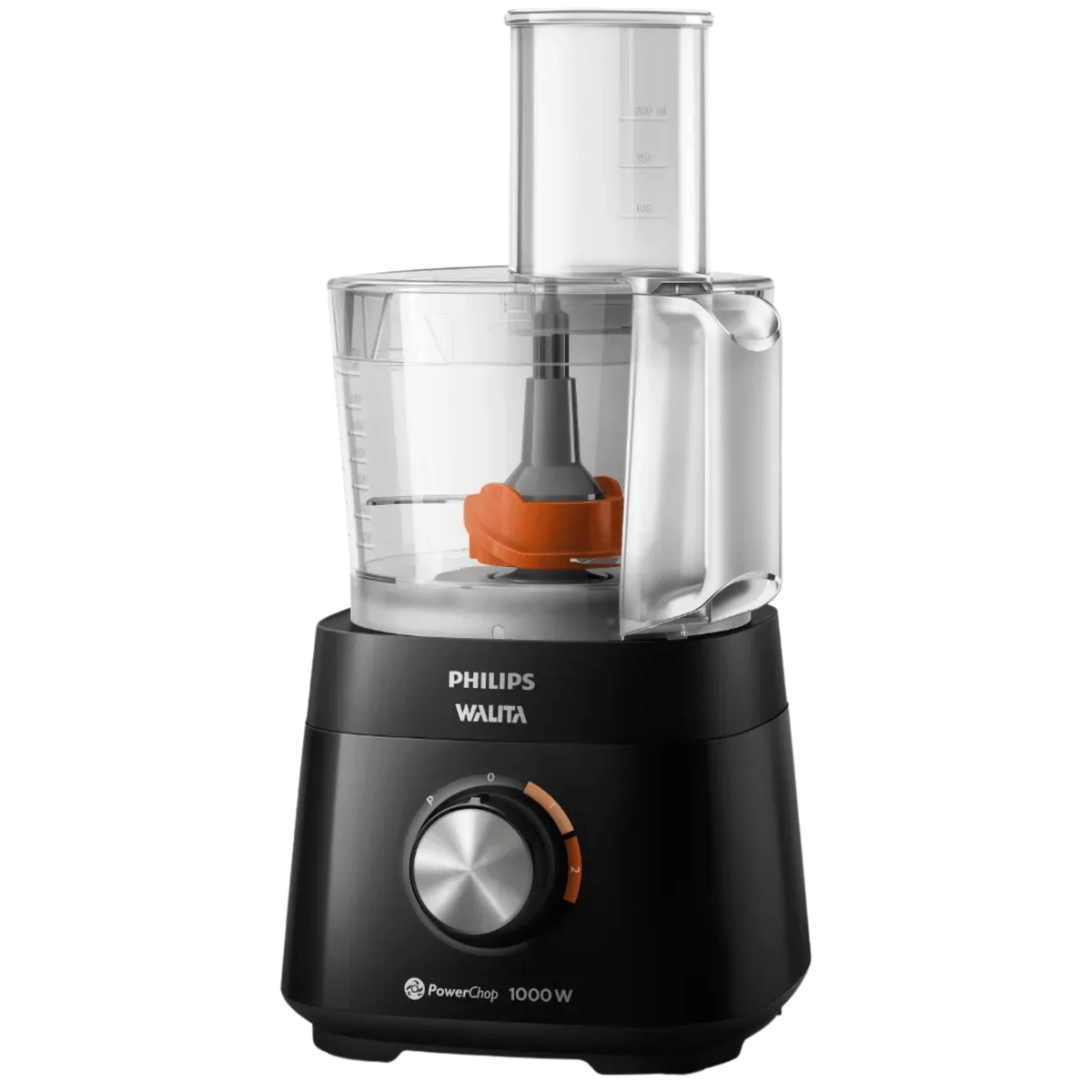 Processador de Alimentos Philips Walita PowerChop HR7304/92 1000W Preto 220V