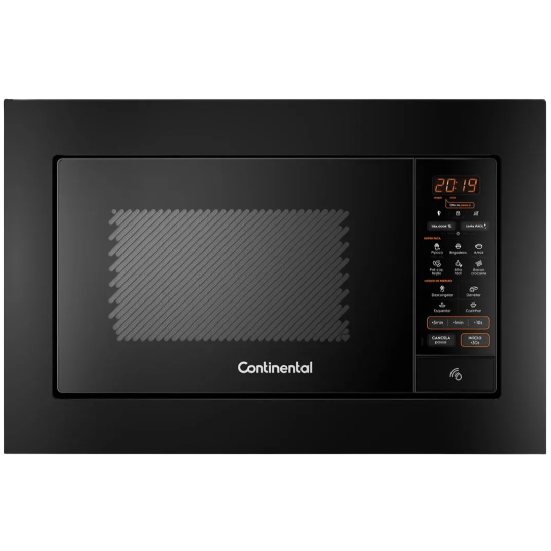 Kit Continental de Embutir Forno Elétrico 50L + Micro-ondas 27L 220V
