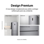 Refrigerador LG 462L Inverter Duplex Smart Inverse Inox 220V