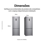 Refrigerador LG 462L Inverter Duplex Smart Inverse Inox 220V