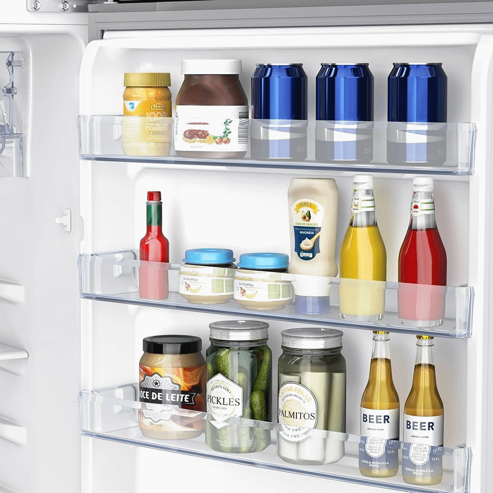 Refrigerador Panasonic 387L Duplex Top Freezer  Branco 220V