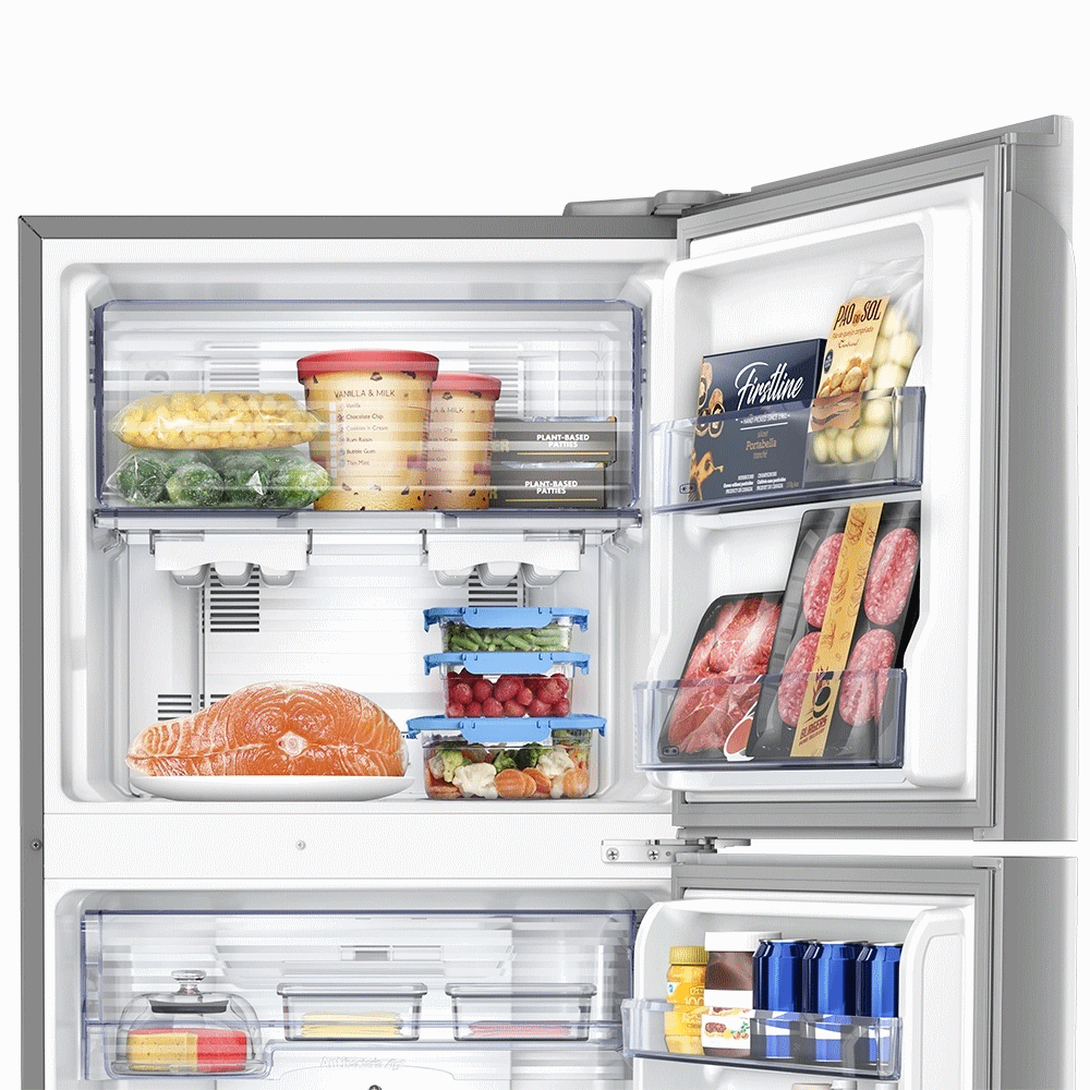 Refrigerador Panasonic 387L Duplex Top Freezer  Branco 220V