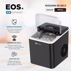 Máquina de Gelo 12kg EOS Compact EMG04S Preto 220V