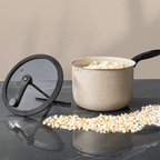 Panela Pipoqueira Ceramic Life Pic Poc Brinox 5,5L Antiaderente Vanilla
