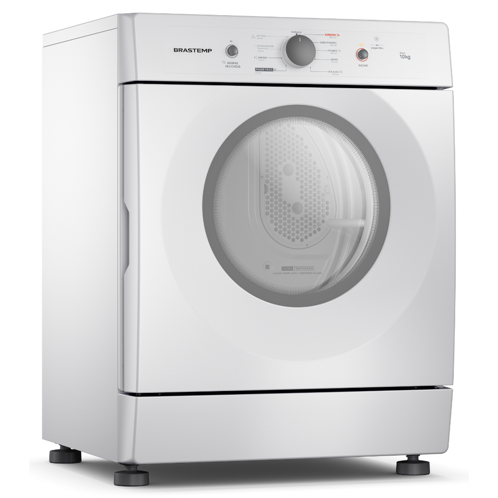 Secadora Piso Brastemp 10Kg BSR10BBB Branco 220V
