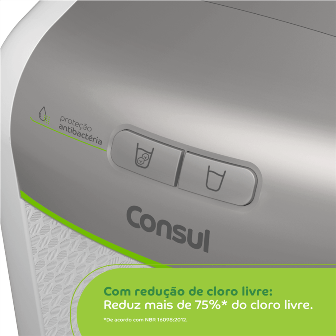 Purificador de Água Consul  CPB34AS Proteção Antibactérias Branco/Prata Bivolt