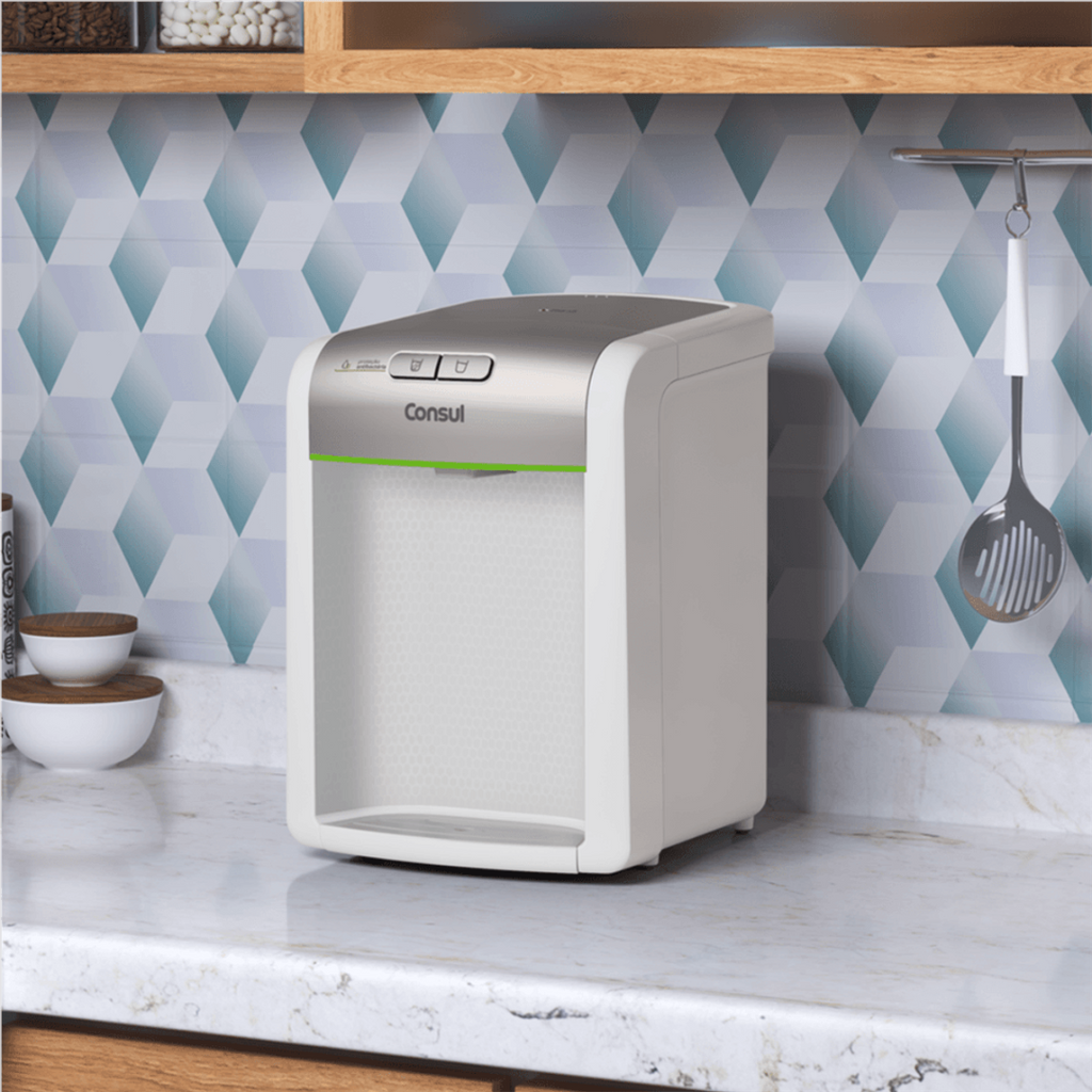 Purificador de Água Consul  CPB34AS Proteção Antibactérias Branco/Prata Bivolt