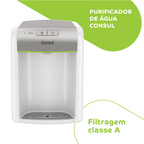 Purificador de Água Consul  CPB34AS Proteção Antibactérias Branco/Prata Bivolt