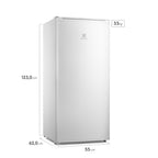 Freezer Vertical Inveter Electrolux 162L FEI19 1 Porta Branco 220V