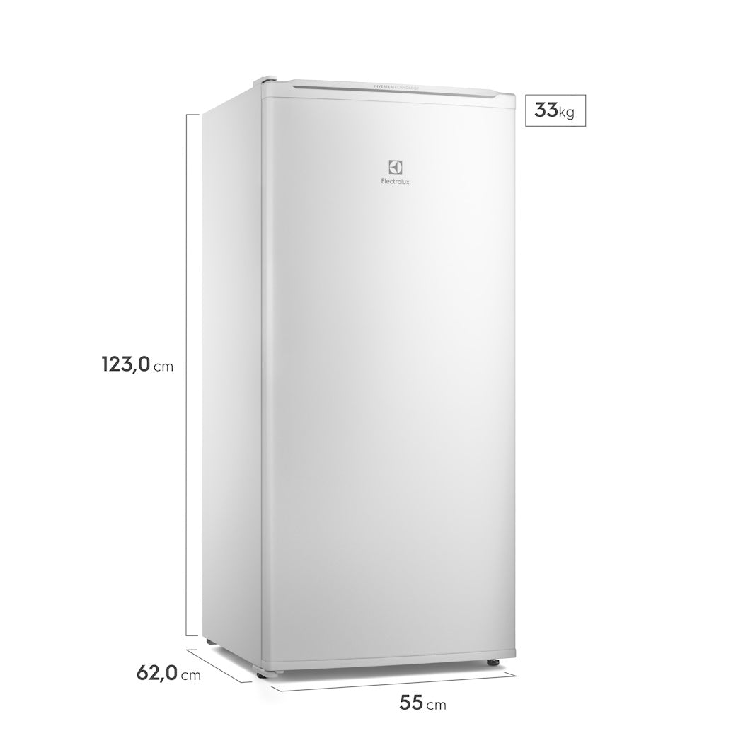 Freezer Vertical Inveter Electrolux 162L FEI19 1 Porta Branco 220V