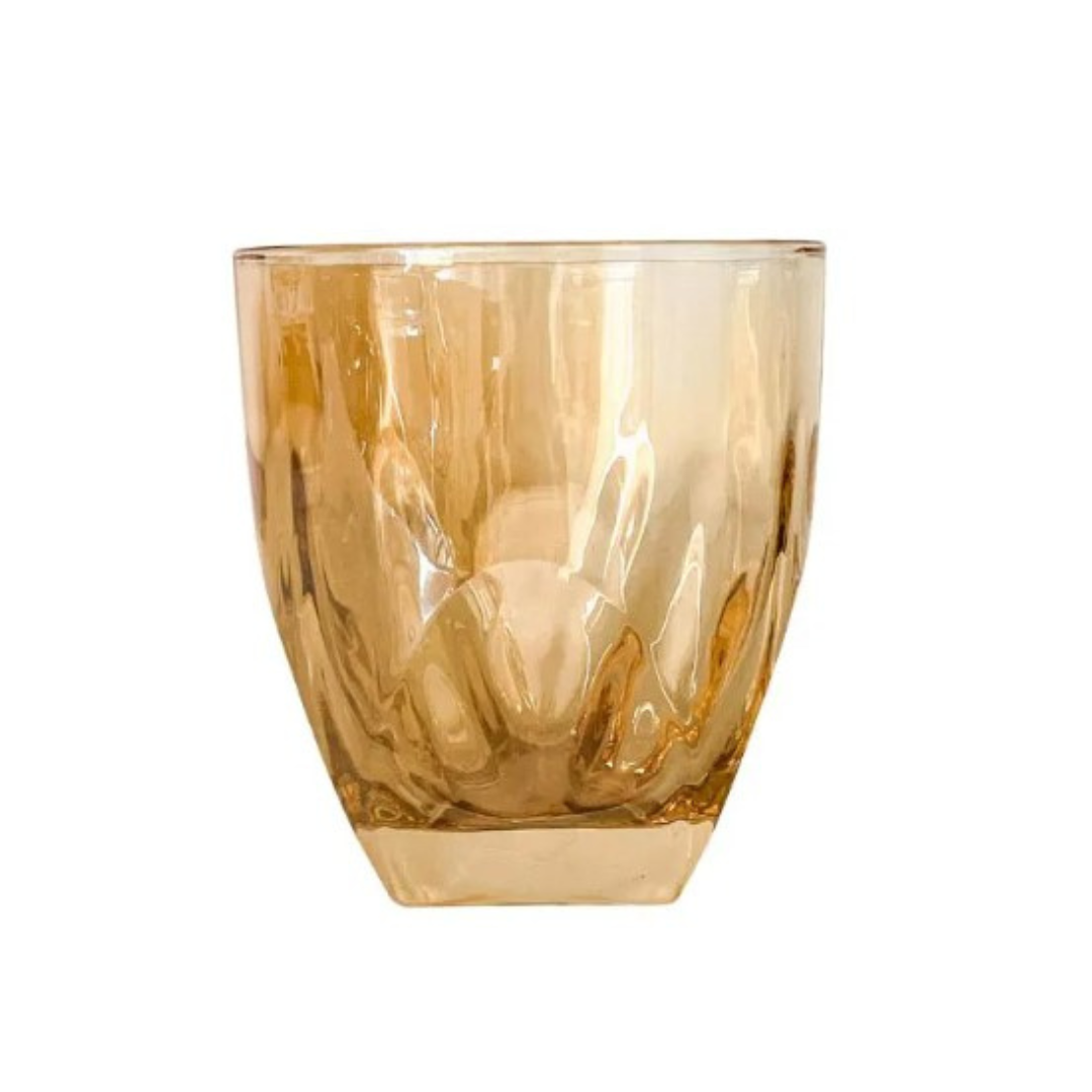 Jogo de 6 Copos Baixos Lilian 315ml Ambar