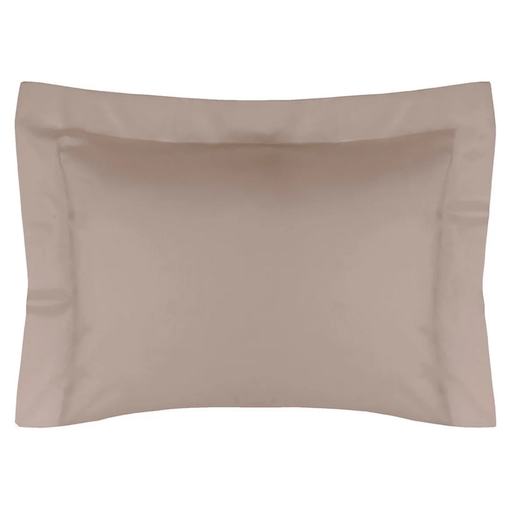 Fronha Altenburg Percal 180 Fios 50x70cm Marrom Shitake