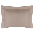 Fronha Altenburg Percal 180 Fios 50x70cm Marrom Shitake