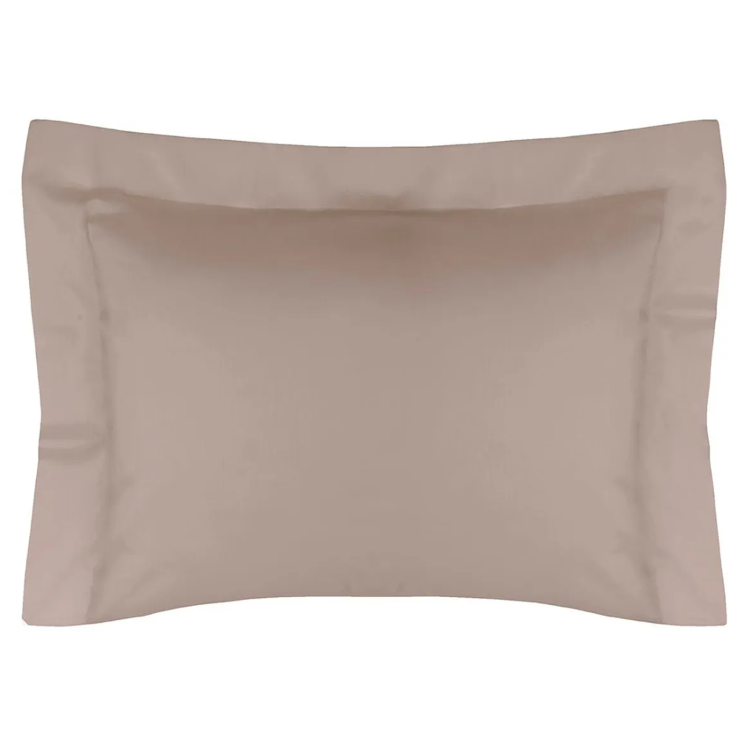 Fronha Altenburg Percal 180 Fios 50x70cm Marrom Shitake