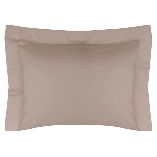 Fronha Altenburg Percal 180 Fios 50x70cm Marrom Shitake