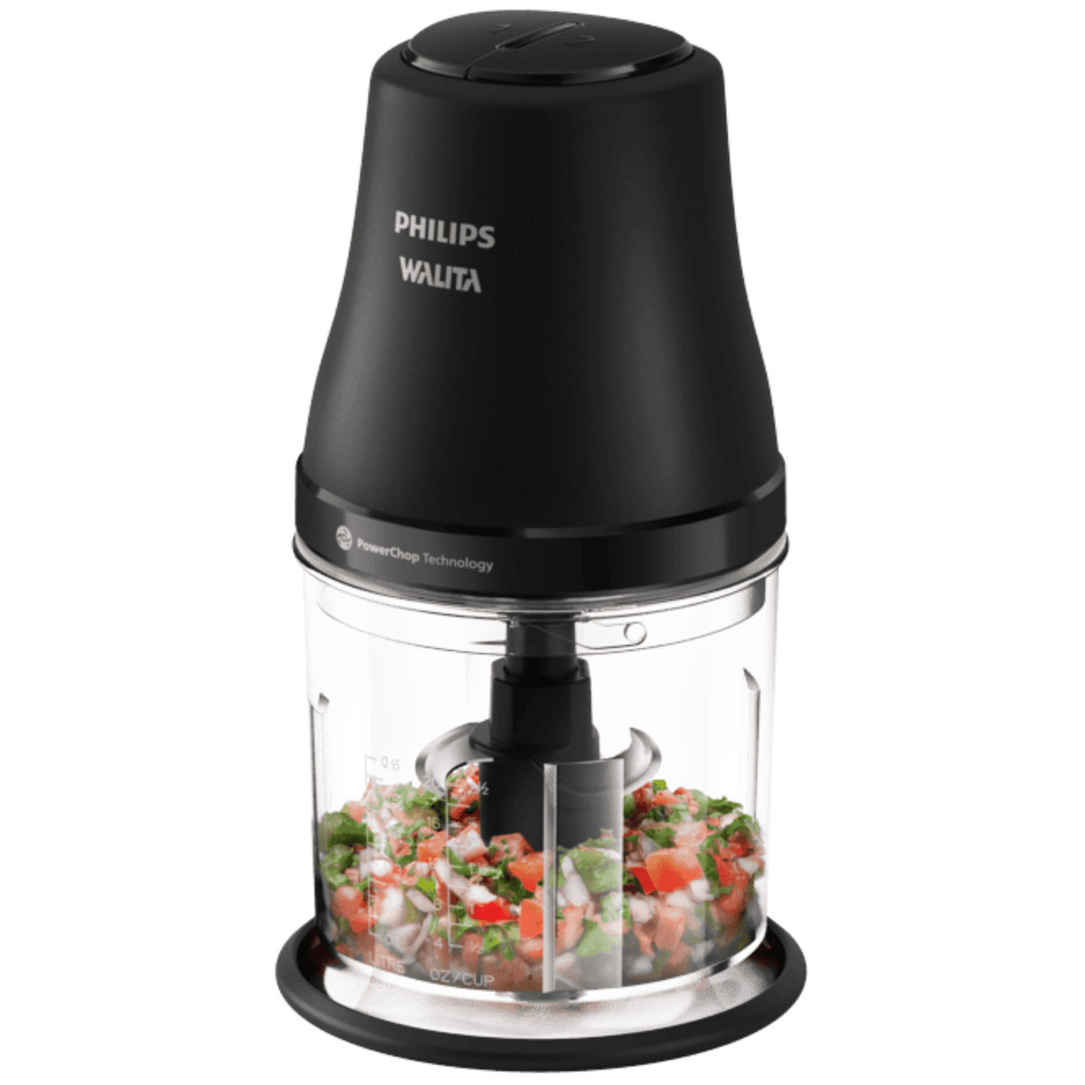 Mini Processador de Alimentos Philips Walita HR1501 450W Preto 220V