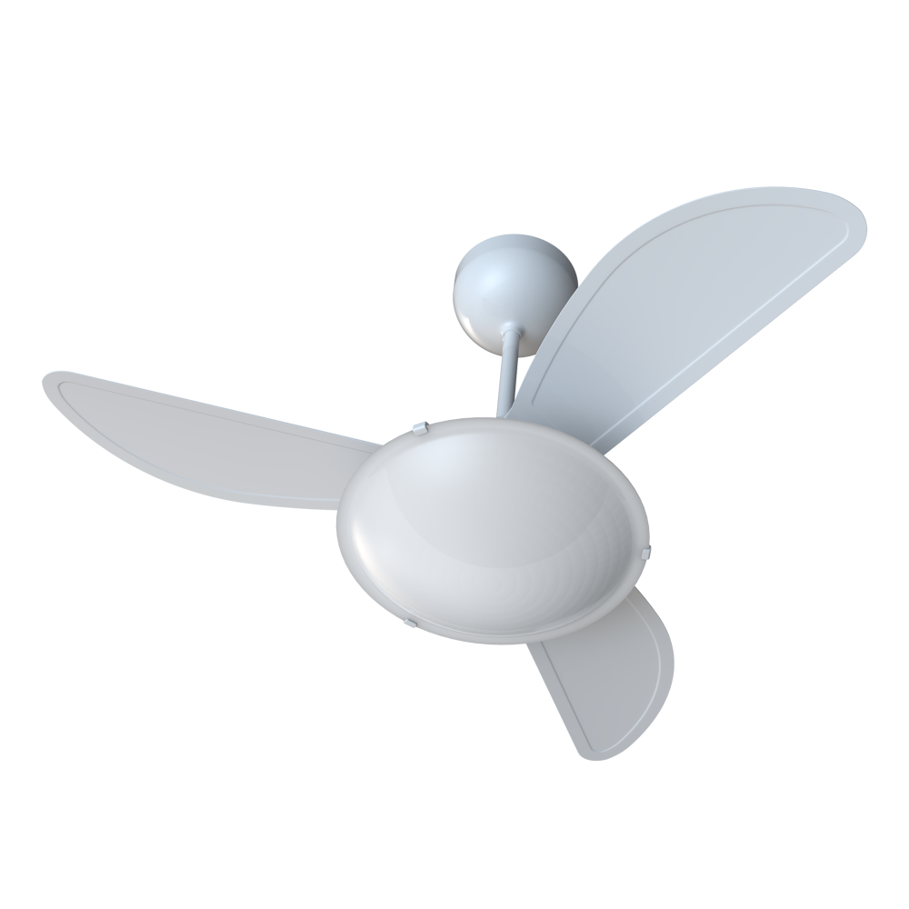 Ventilador de Teto Inverter Sunny Ventisol Luminária em Led e Controle Remoto Branco Bivolt