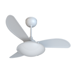 Ventilador de Teto Inverter Sunny Ventisol Luminária em Led e Controle Remoto Branco Bivolt