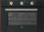 Kit Fischer Infinity de Embutir Forno Elétrico 50 Litros +Micro-ondas 25 Litros Preto 220V
