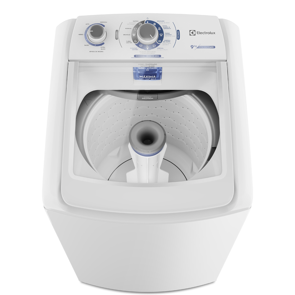Lavadora de Roupas Electrolux 9kg LED09  Efficient Care Branco 220V