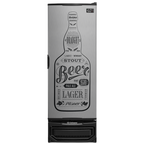 Cervejeira Gelopar 410L GCB-40 GW TI Porta Adesivada Beer Inox 220V