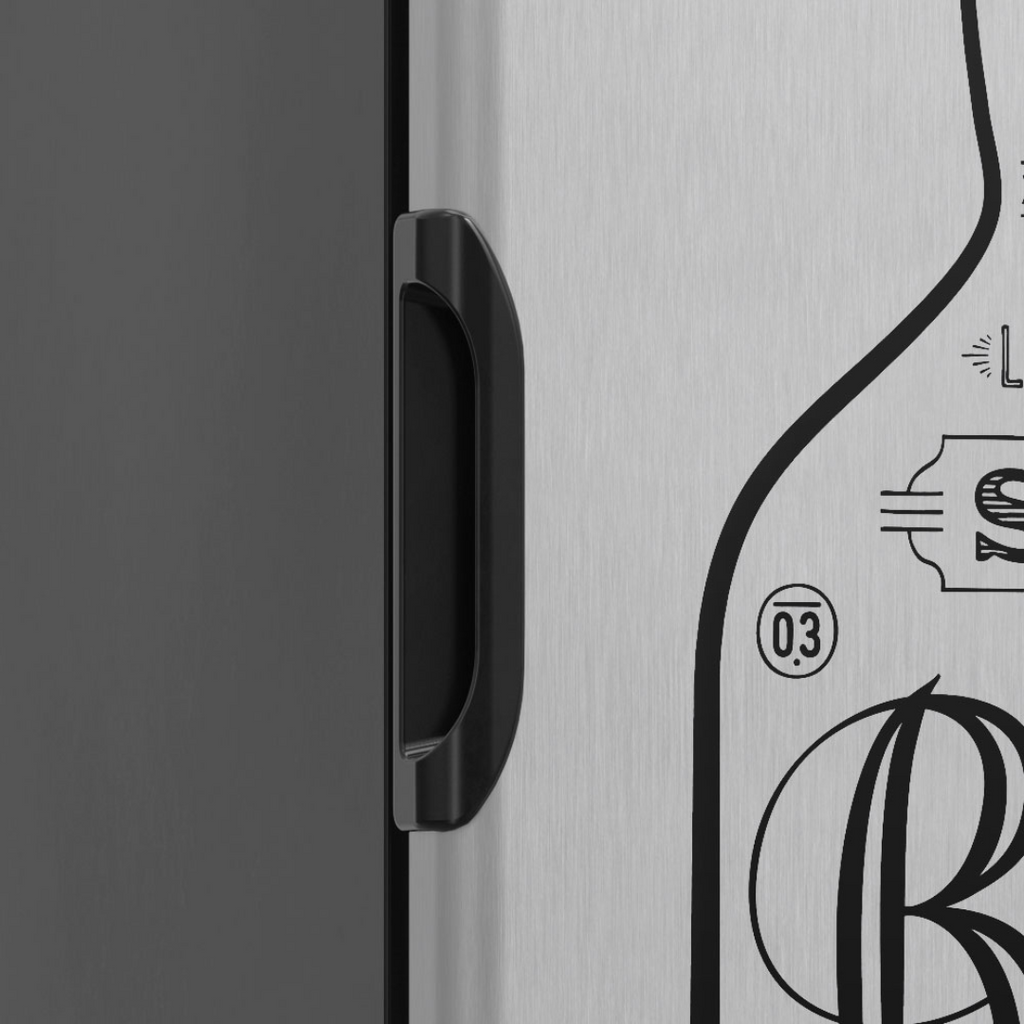 Cervejeira Gelopar 410L GCB-40 GW TI Porta Adesivada Beer Inox 220V