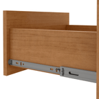 Cômoda Suavitá Lopas 4 Gavetas 89cm Amêndoa Clean