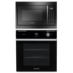 Kit Brastemp de Embutir Forno à Gás 84L BOA84AE + Micro-ondas 32L BM146AE Preto 220V