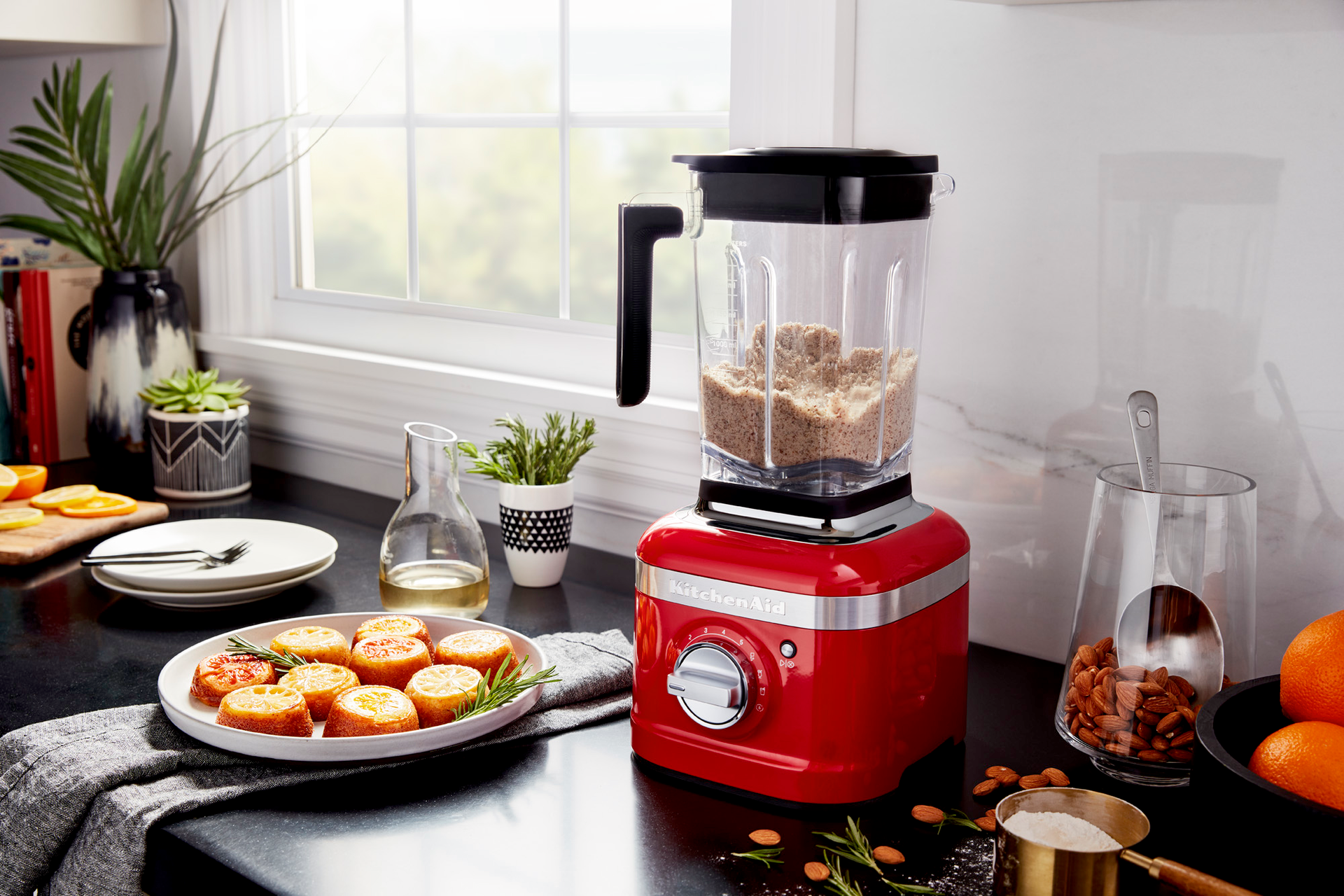 Liquidificador KitchenAid 1,6L KUA35AV Empire Red 1200W Vermelho 220V