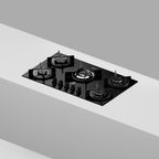 Cooktop a Gás Electrolux 5 Bocas KE5GC Experience Multi Chama Preto Bivolt