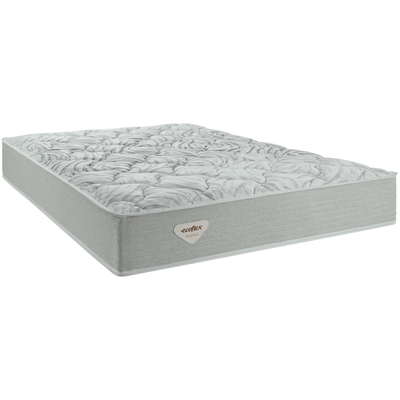 Colchão Luno Queen Ecoflex Molas Ensacadas PWS 158x198x28cm Cinza Claro
