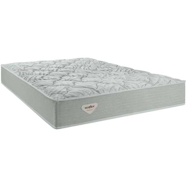 Colchão Luno Queen Ecoflex Molas Ensacadas PWS 158x198x28cm Cinza Claro